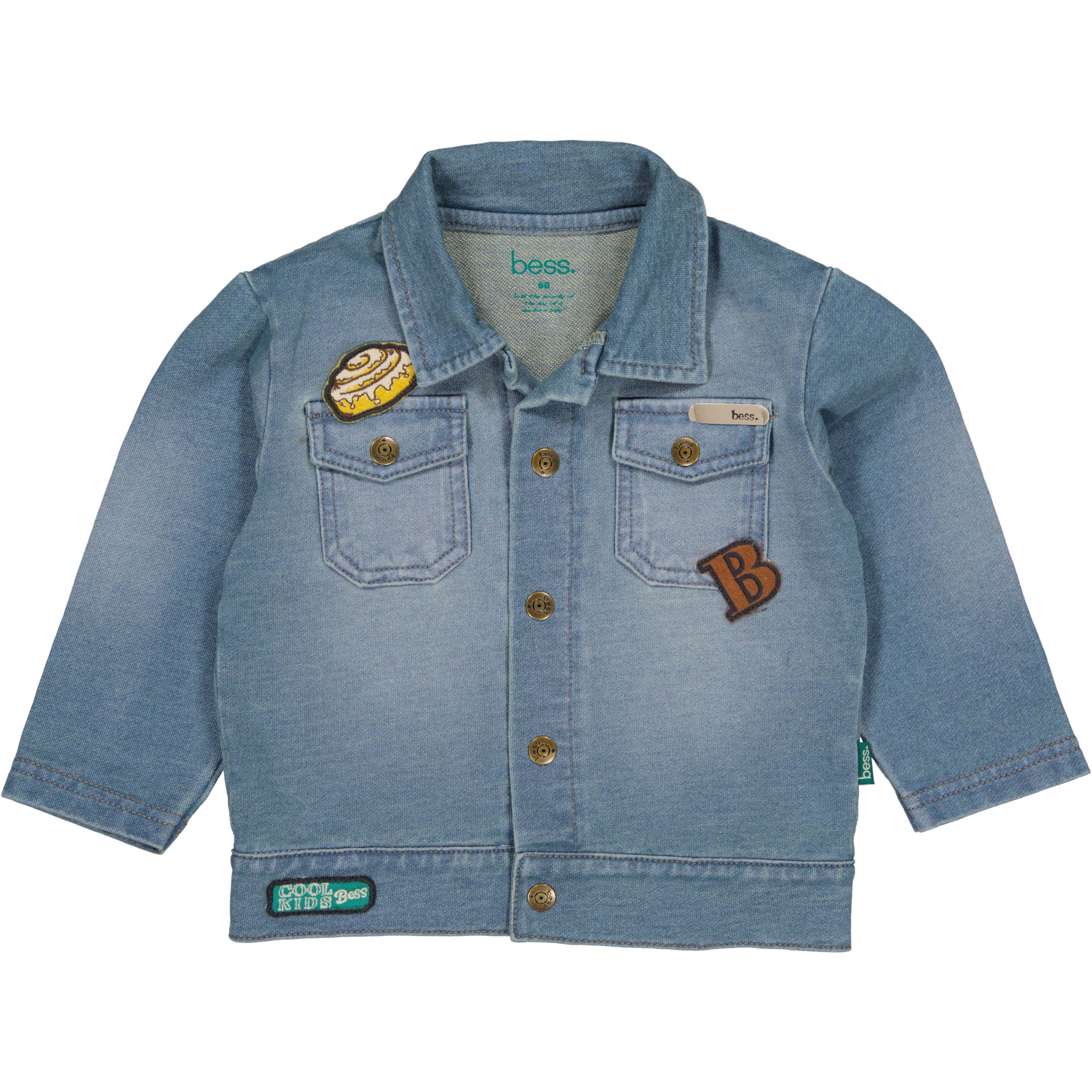 Bess | Jacket Jog Denim | Stone Wash