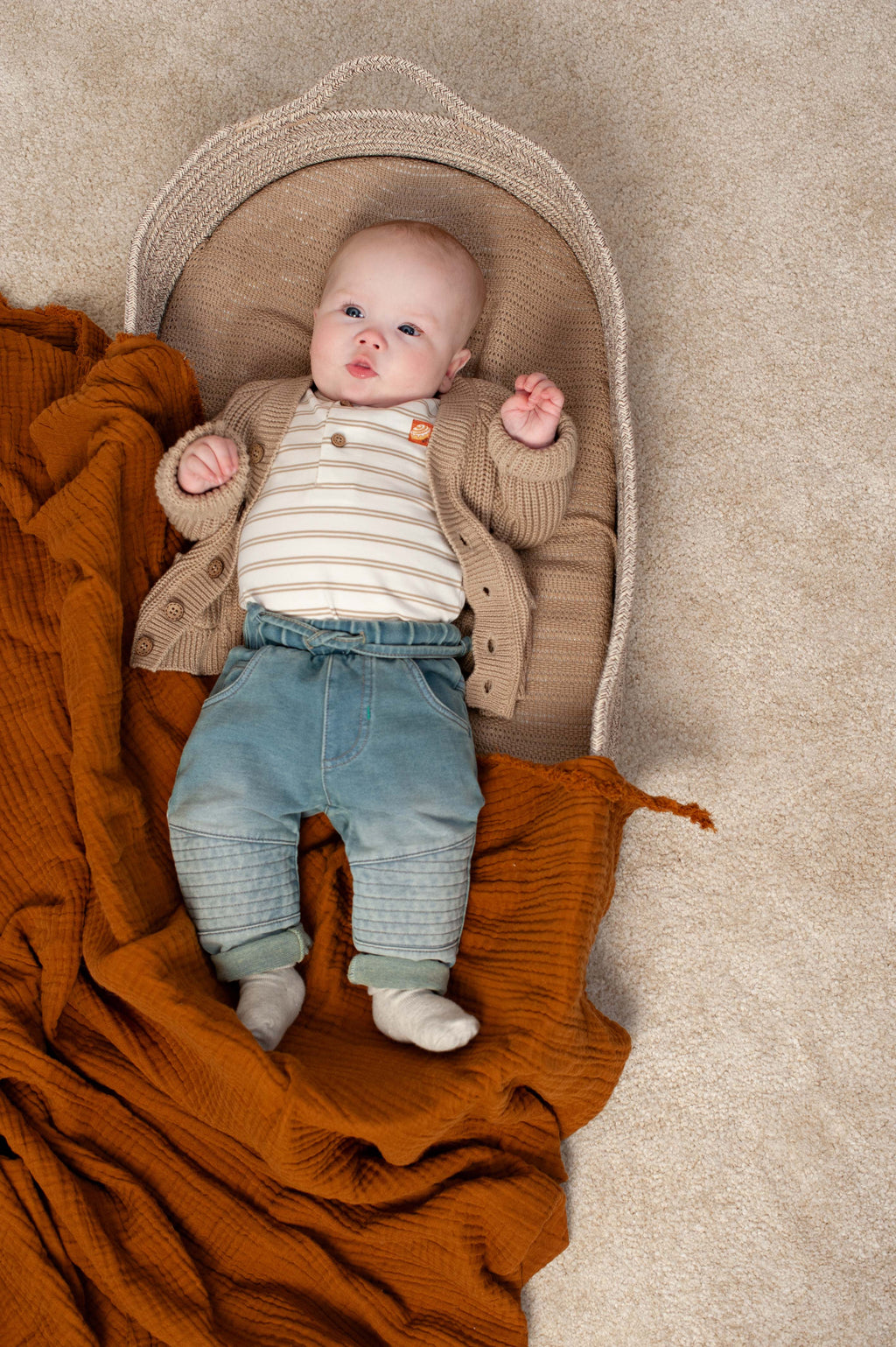 Bess | Cardigan Knit | Brown