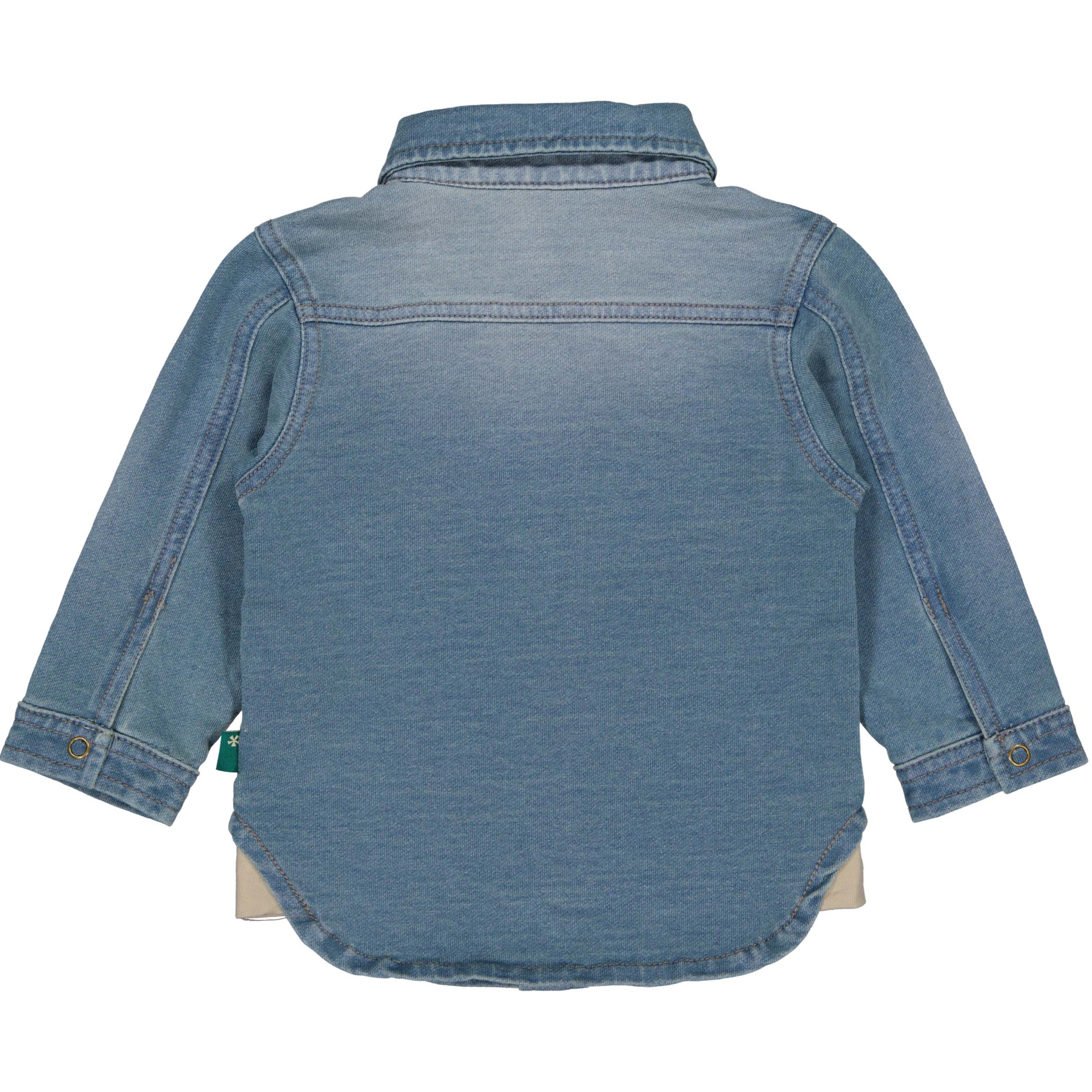Bess | Blouse Jog Denim | Stone Wash
