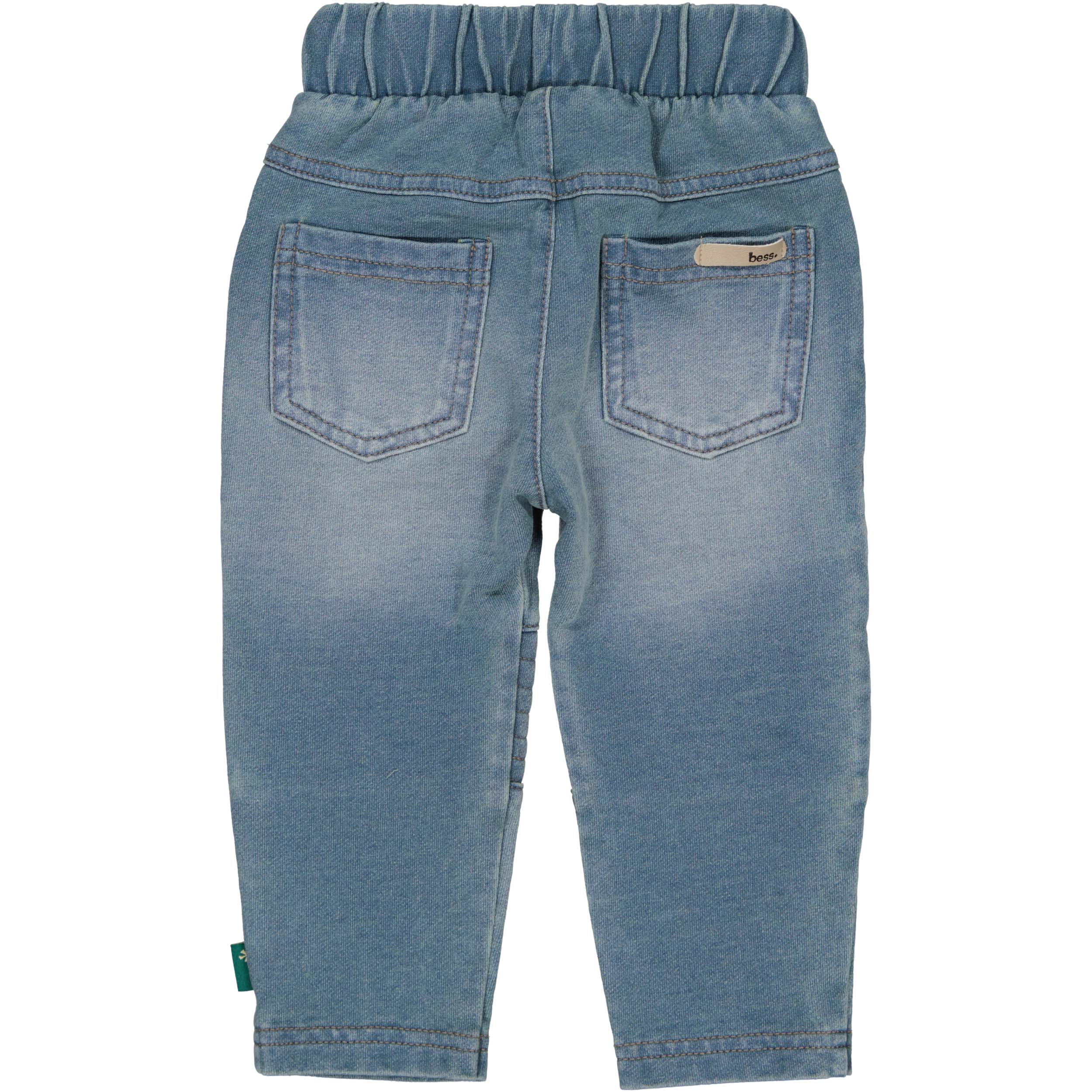 Bess | Pants Jog Denim | Stone Wash