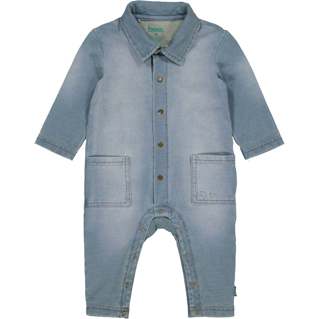 Bess | Suit Jog Denim | Stone Wash