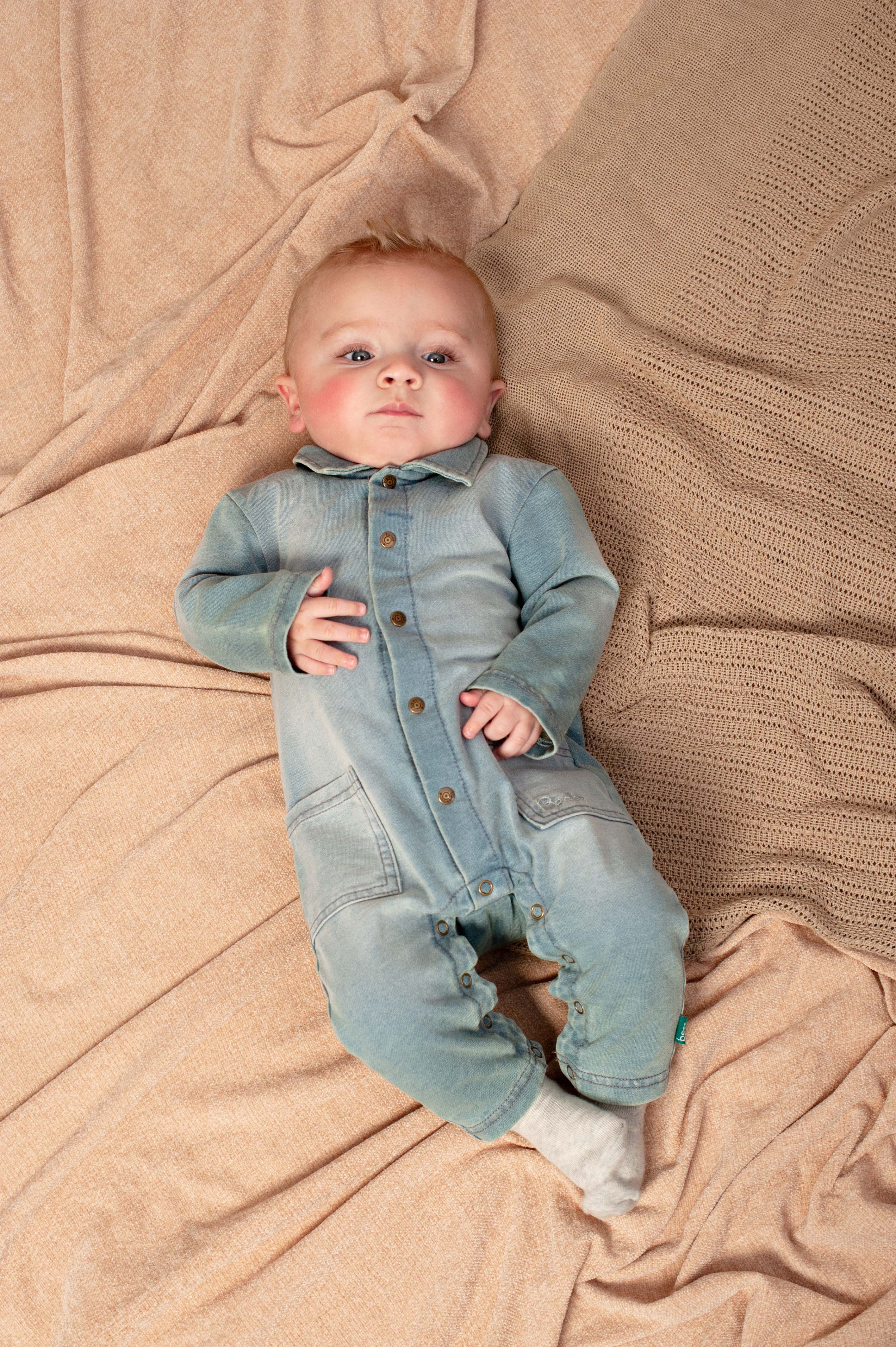 Bess | Suit Jog Denim | Stone Wash