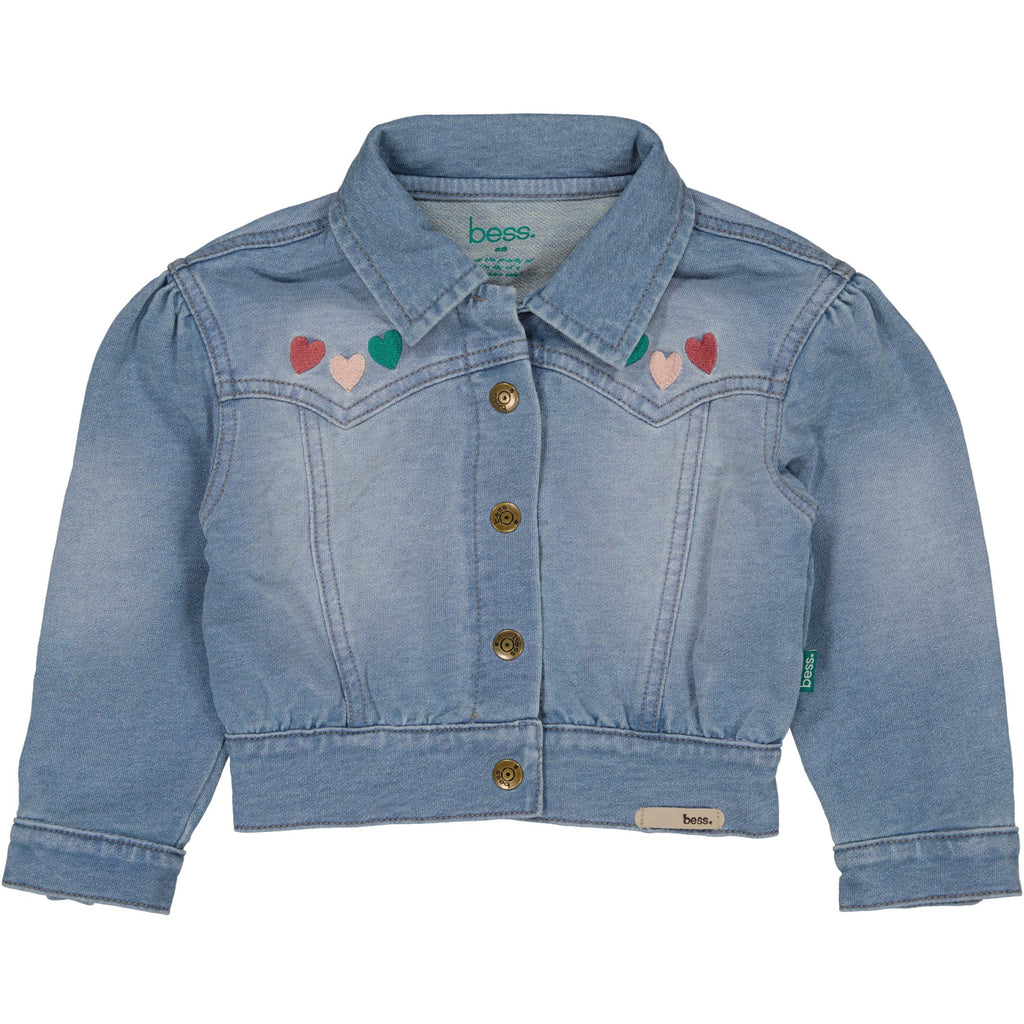Bess | Jacket Jog Denim | Hearts