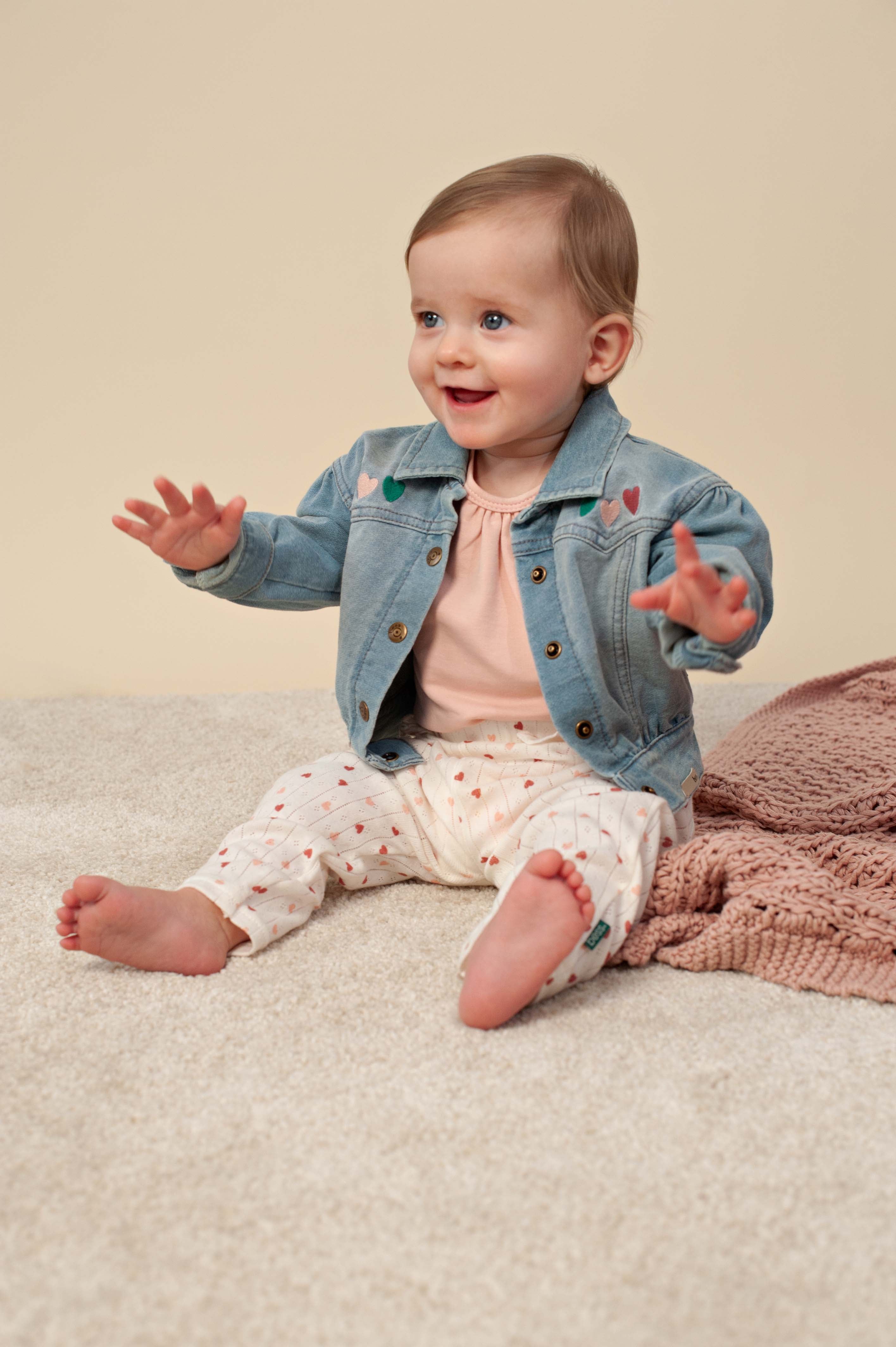 Bess | Jacket Jog Denim | Hearts