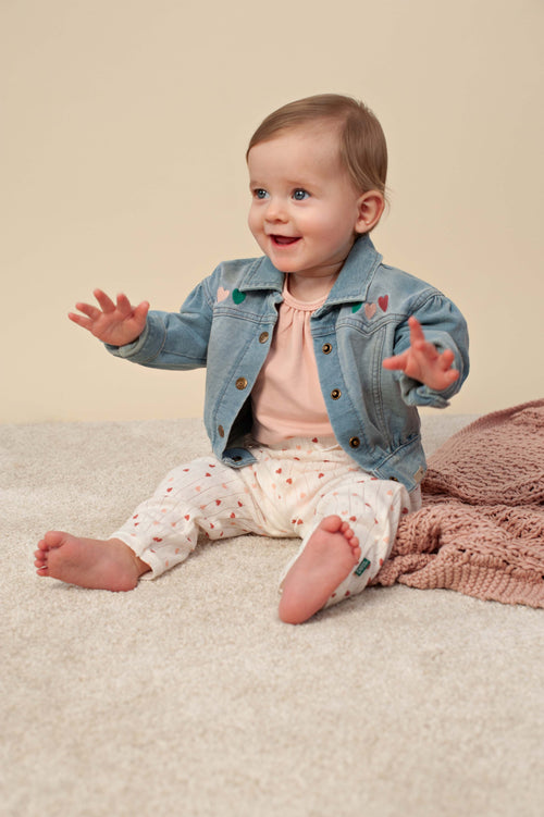 Bess | Jacket Jog Denim | Hearts