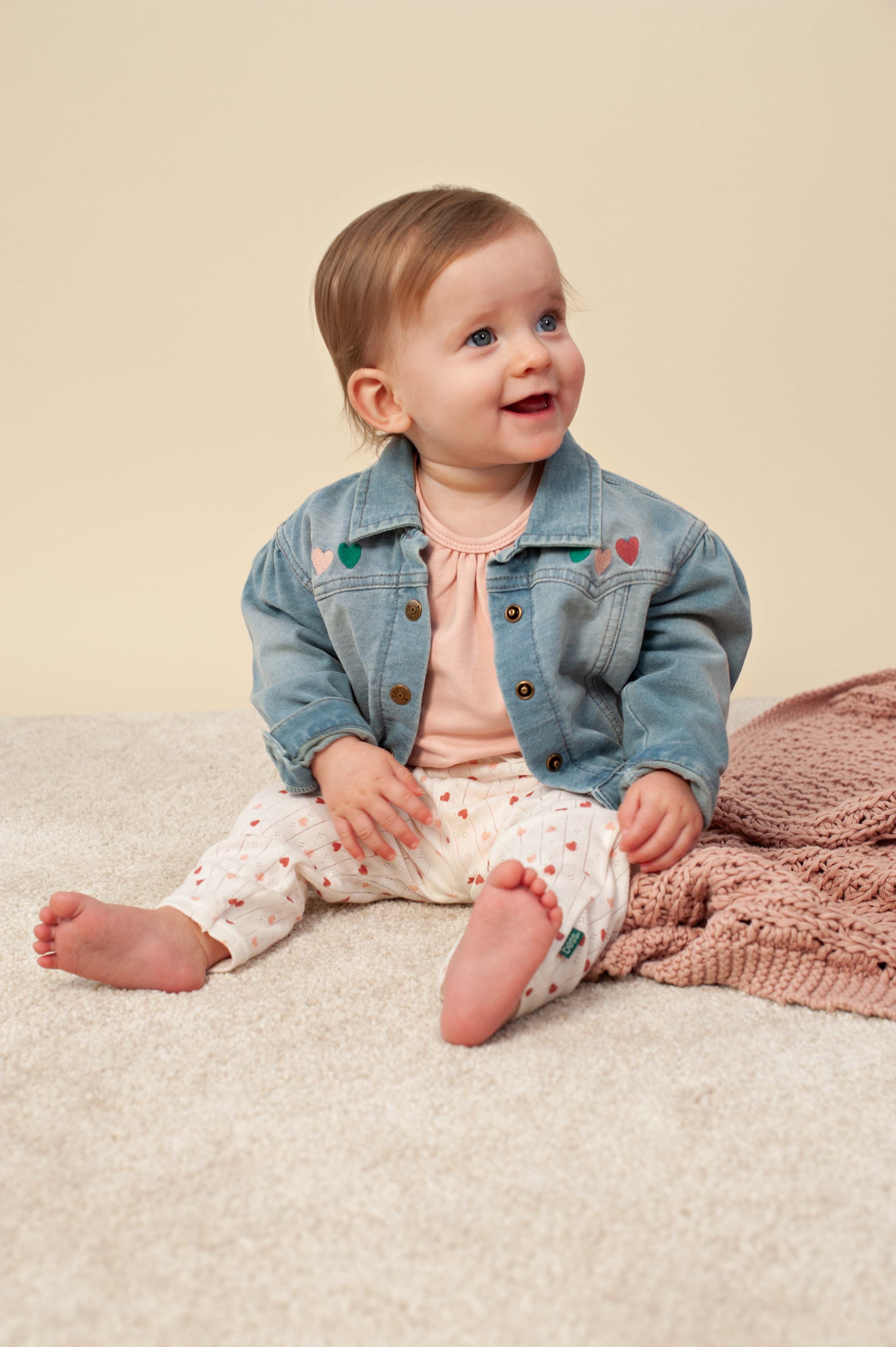 Bess | Jacket Jog Denim | Hearts