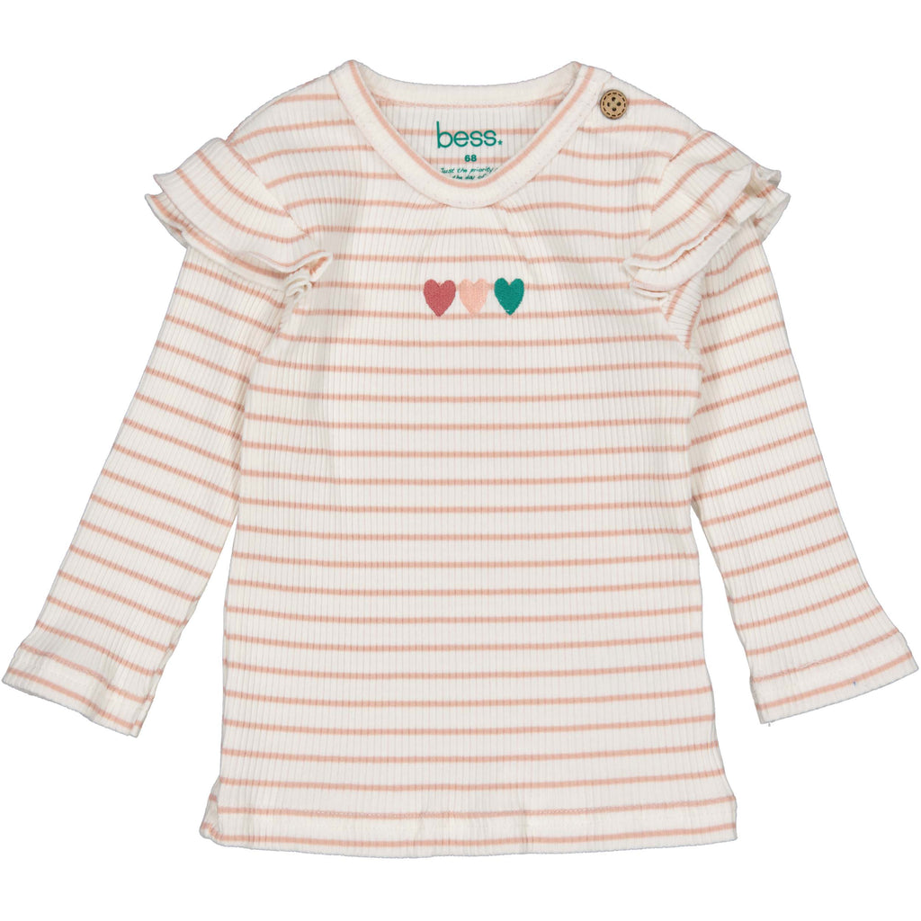 Bess | Shirt Striped | Hearts