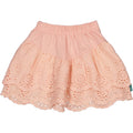 Bess | Skirt Embroidery | Peach Powder