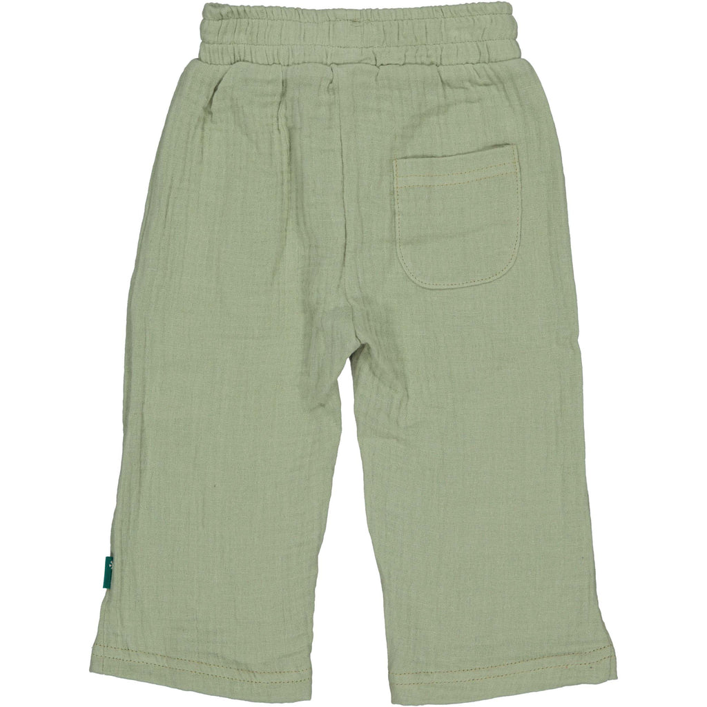 Bess | Pants Wide Leg Muslin | Teal