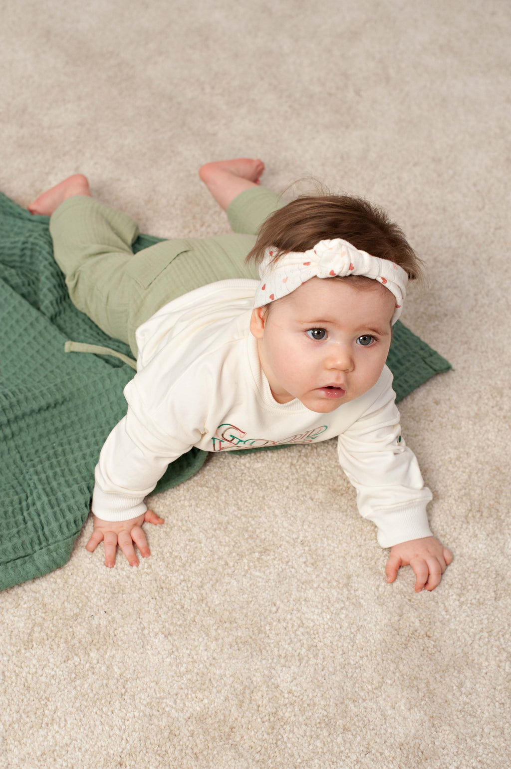 Bess | Pants Wide Leg Muslin | Teal