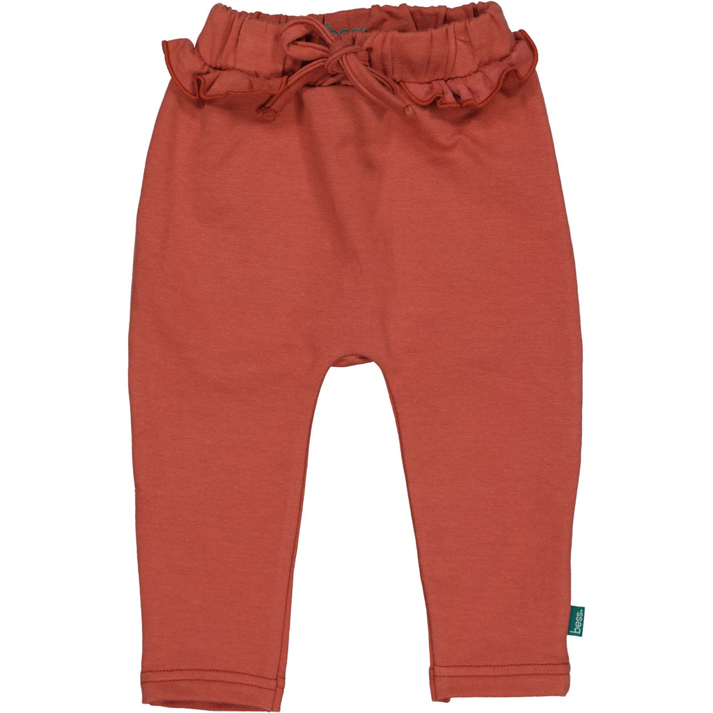 Bess | Pants Ruﬄes | Cedar Wood