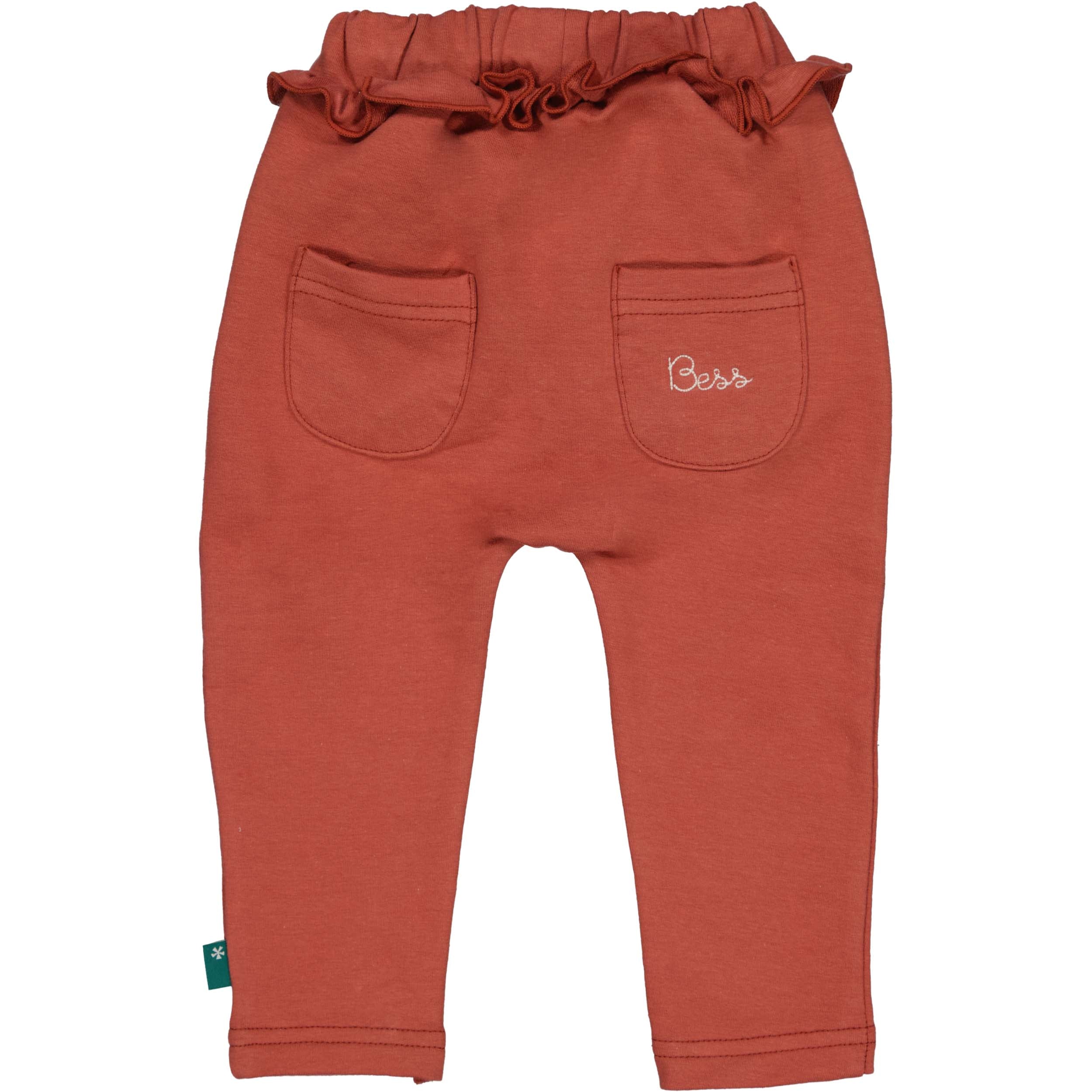 Bess | Pants Ruﬄes | Cedar Wood
