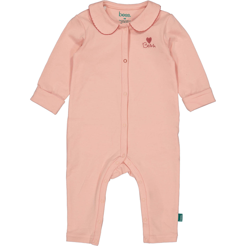 Bess | Suit Collar | Peach Powder