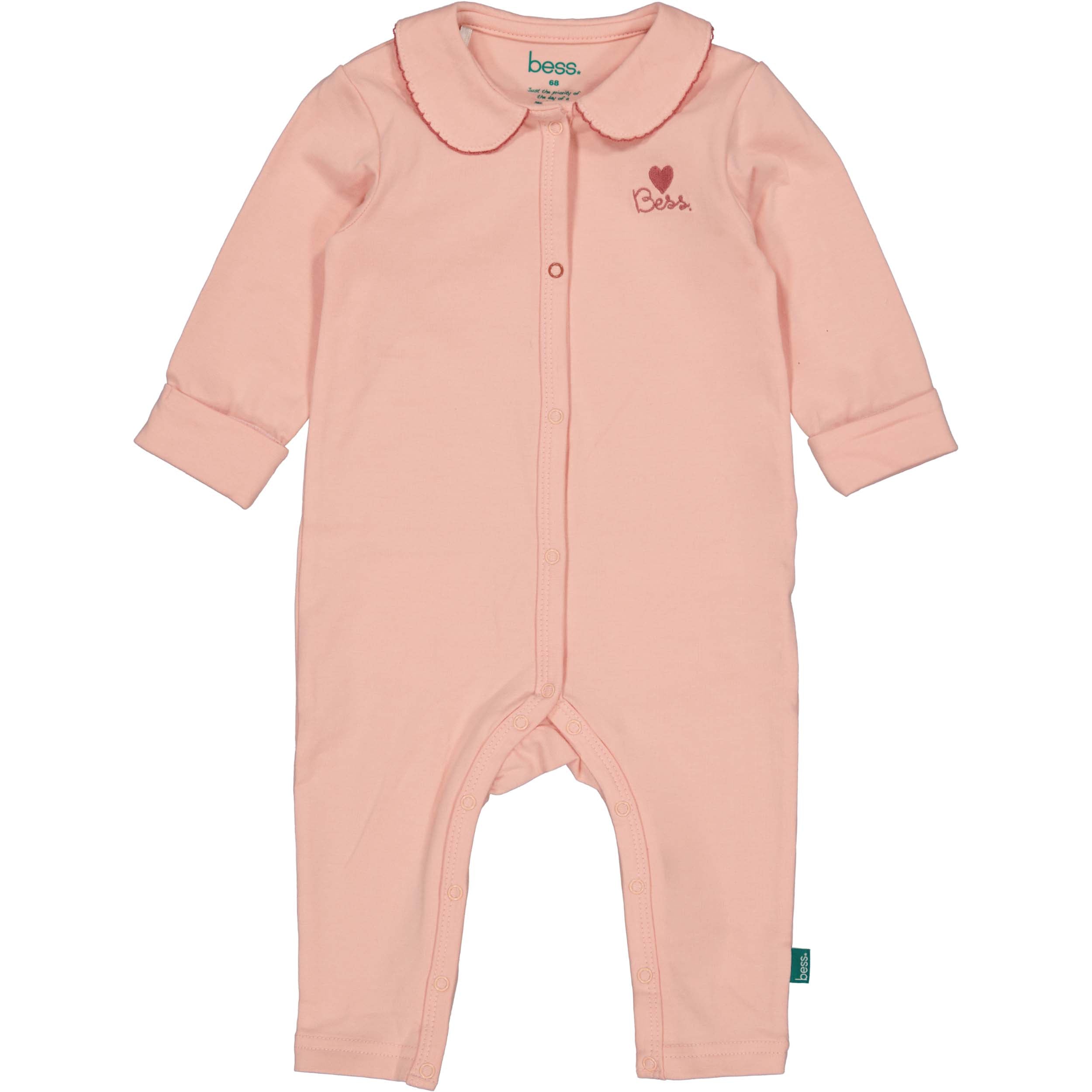 Bess | Suit Collar | Peach Powder