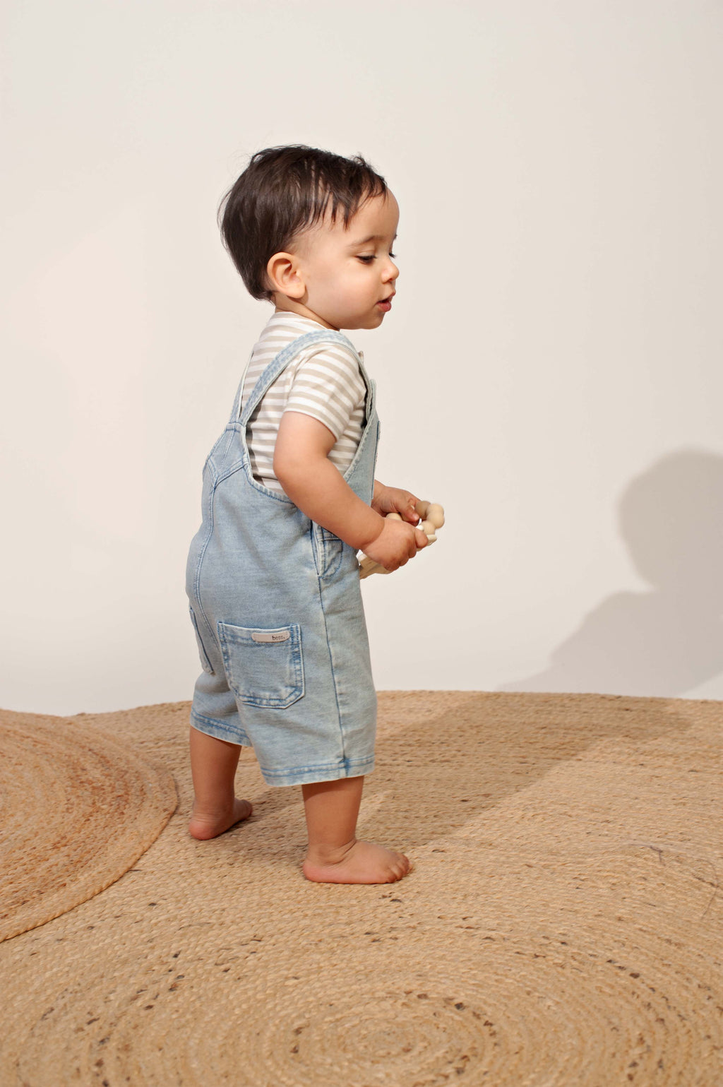 Bess | Salopette Short Jog Denim