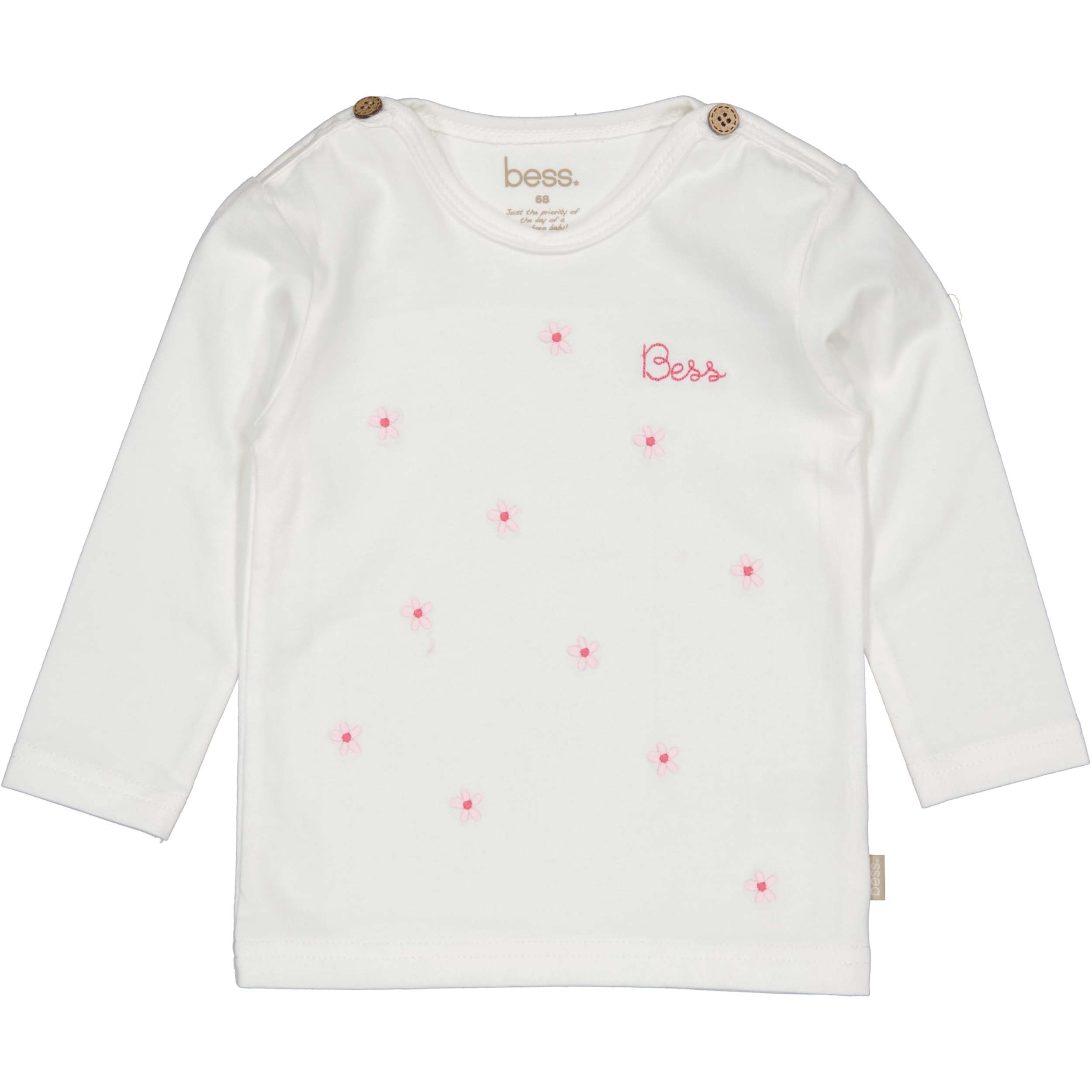 Bess | Shirt l.sl. Embroidered Flowers