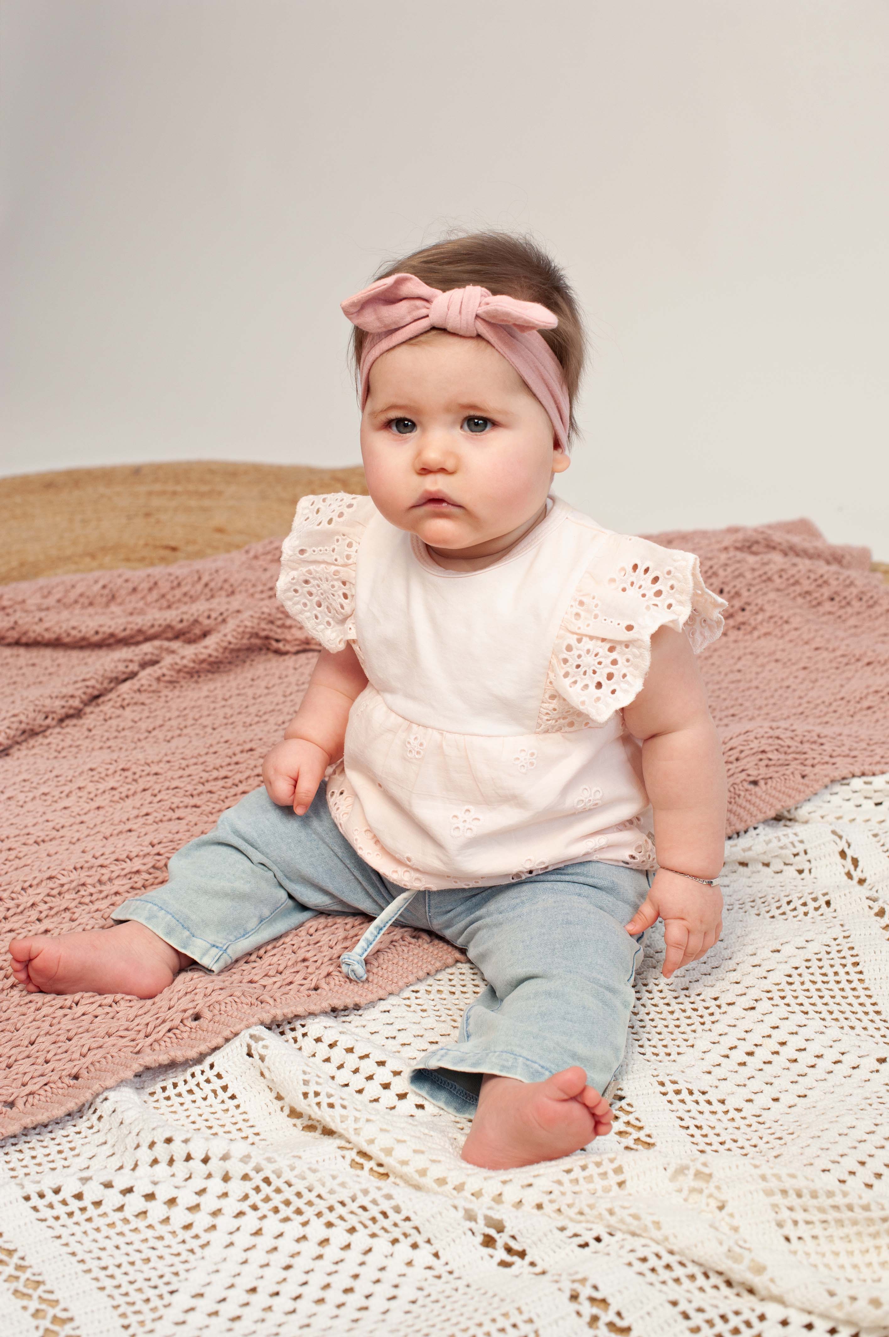 Bess | Blouse Embroidery | Blush