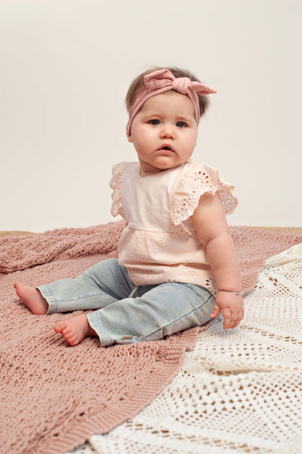 Bess | Blouse Embroidery | Blush