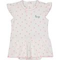 Bess | Bodydress Rib AOP | Flowers