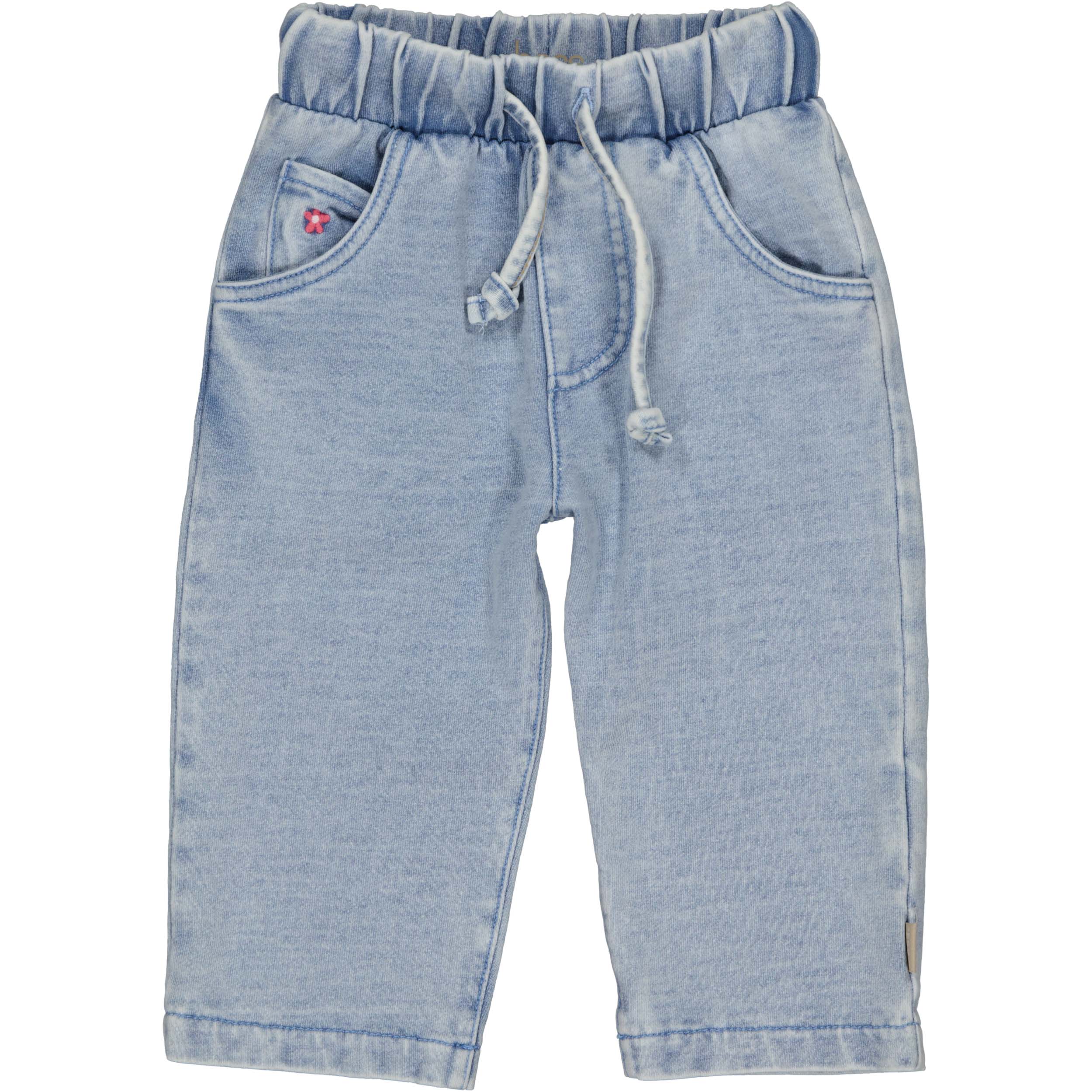 Bess | Pants Jog Denim | Flower