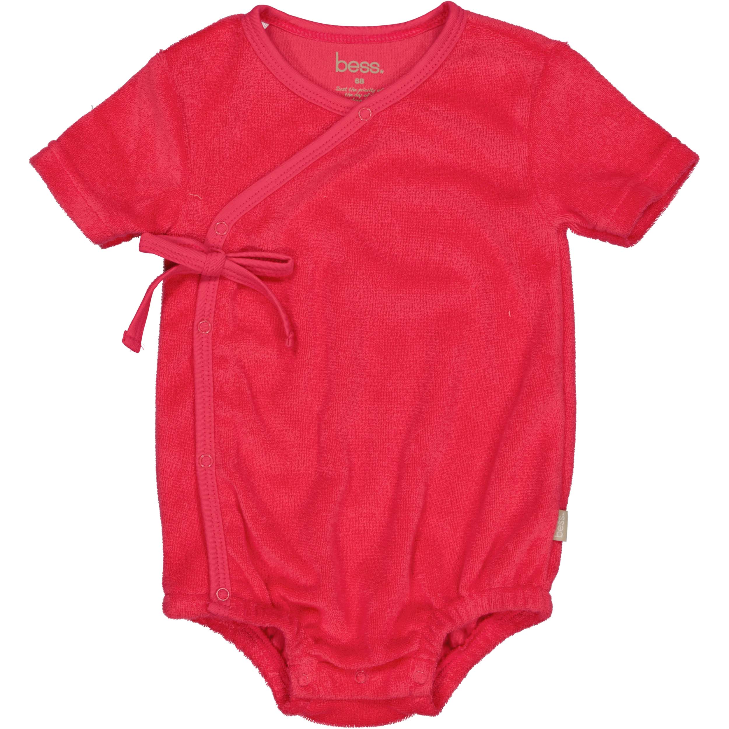 Bess | Romper Towelling | Strawberry Pink