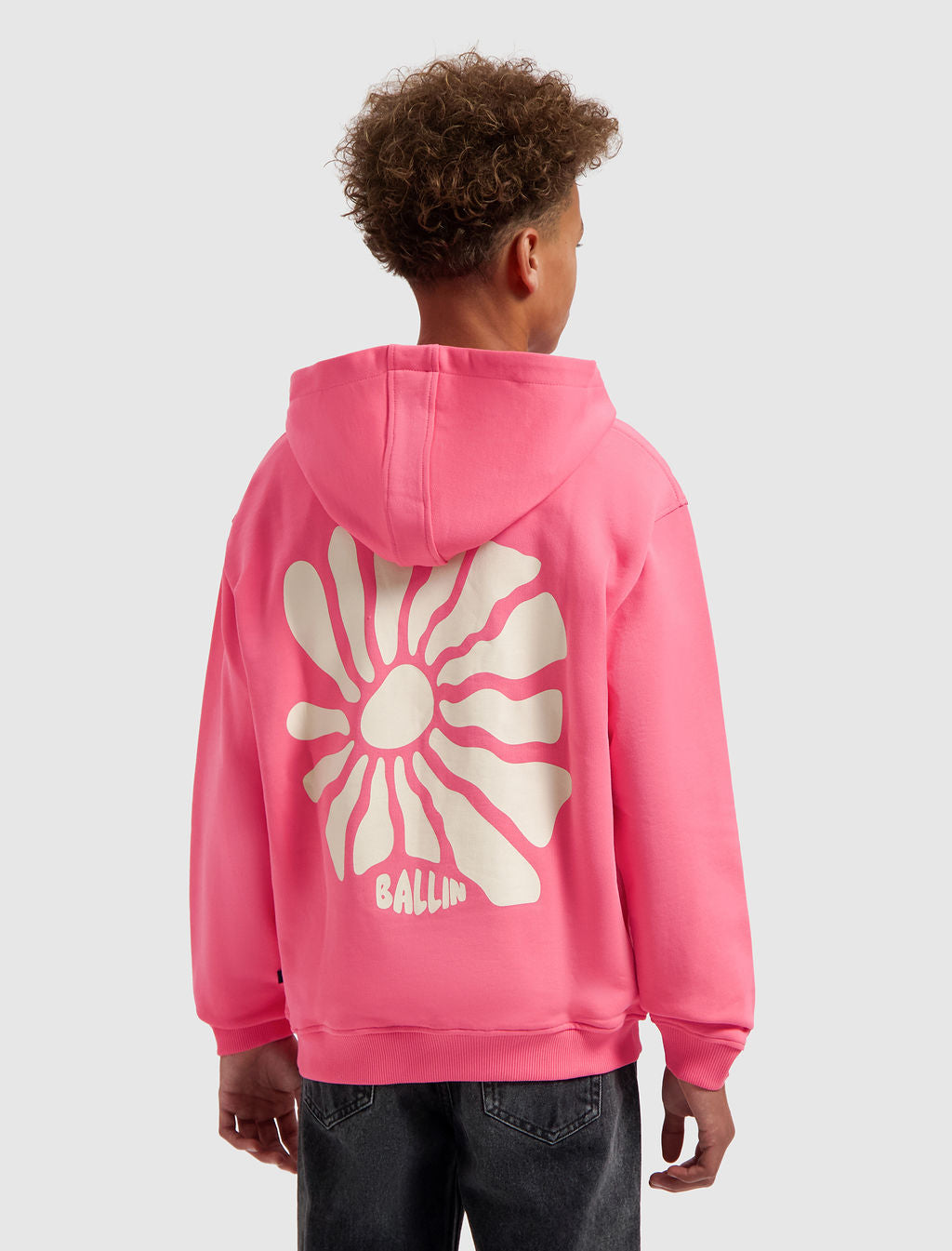 Ballin Junior | Sunshine Hoodie Baby Pink