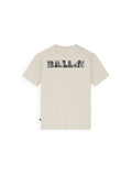 Ballin Junior | Watercolor Effect T-Shirt Taupe
