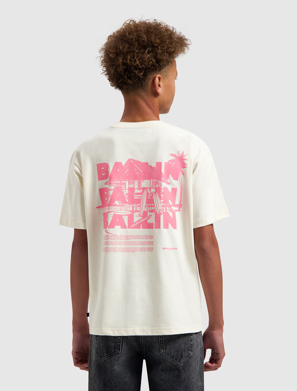 Ballin Junior |Surfers Paradise House T-Shirt | Ecru