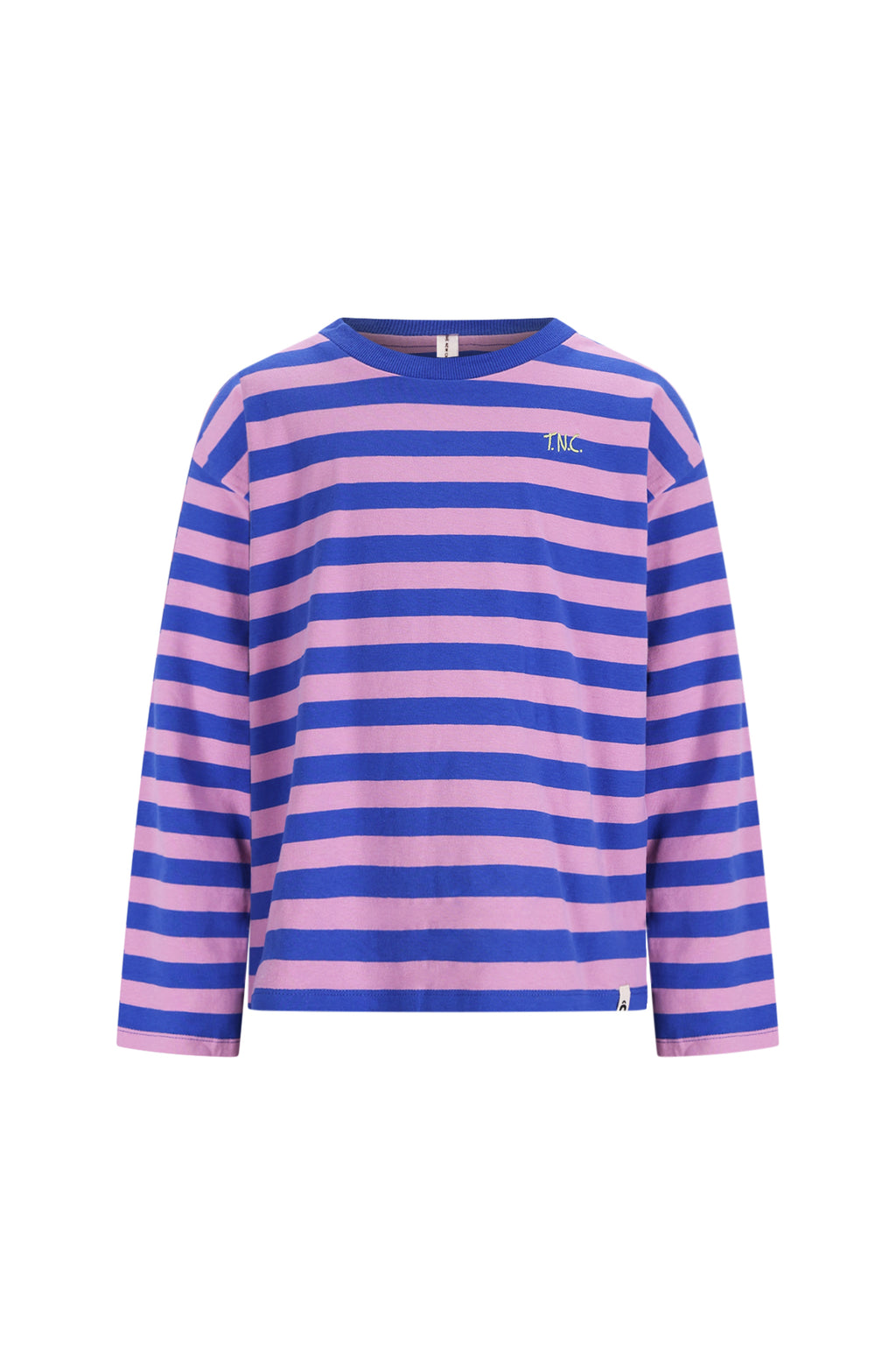 The New Chapter | T-Shirt Lou | Blue Pink Stripes
