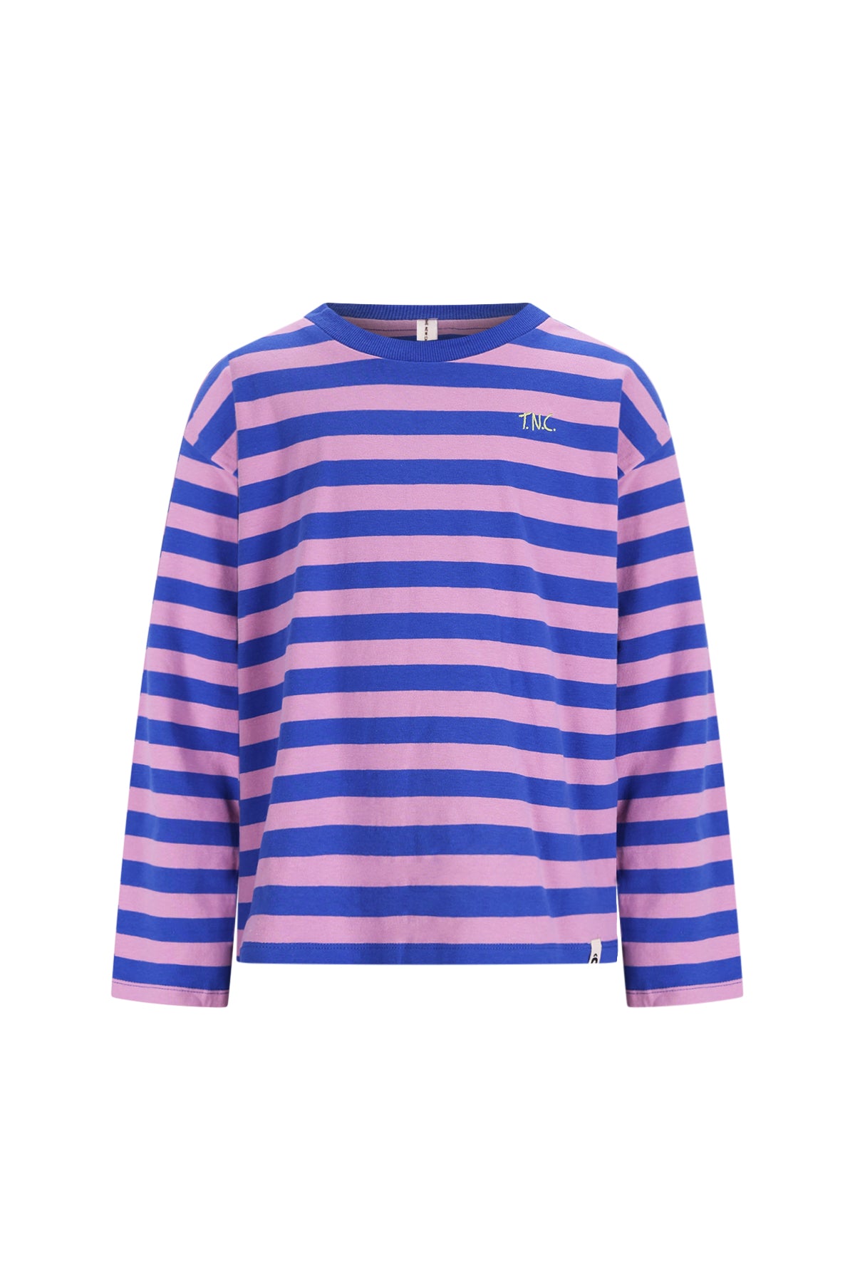 The New Chapter | T-Shirt Lou | Blue Pink Stripes