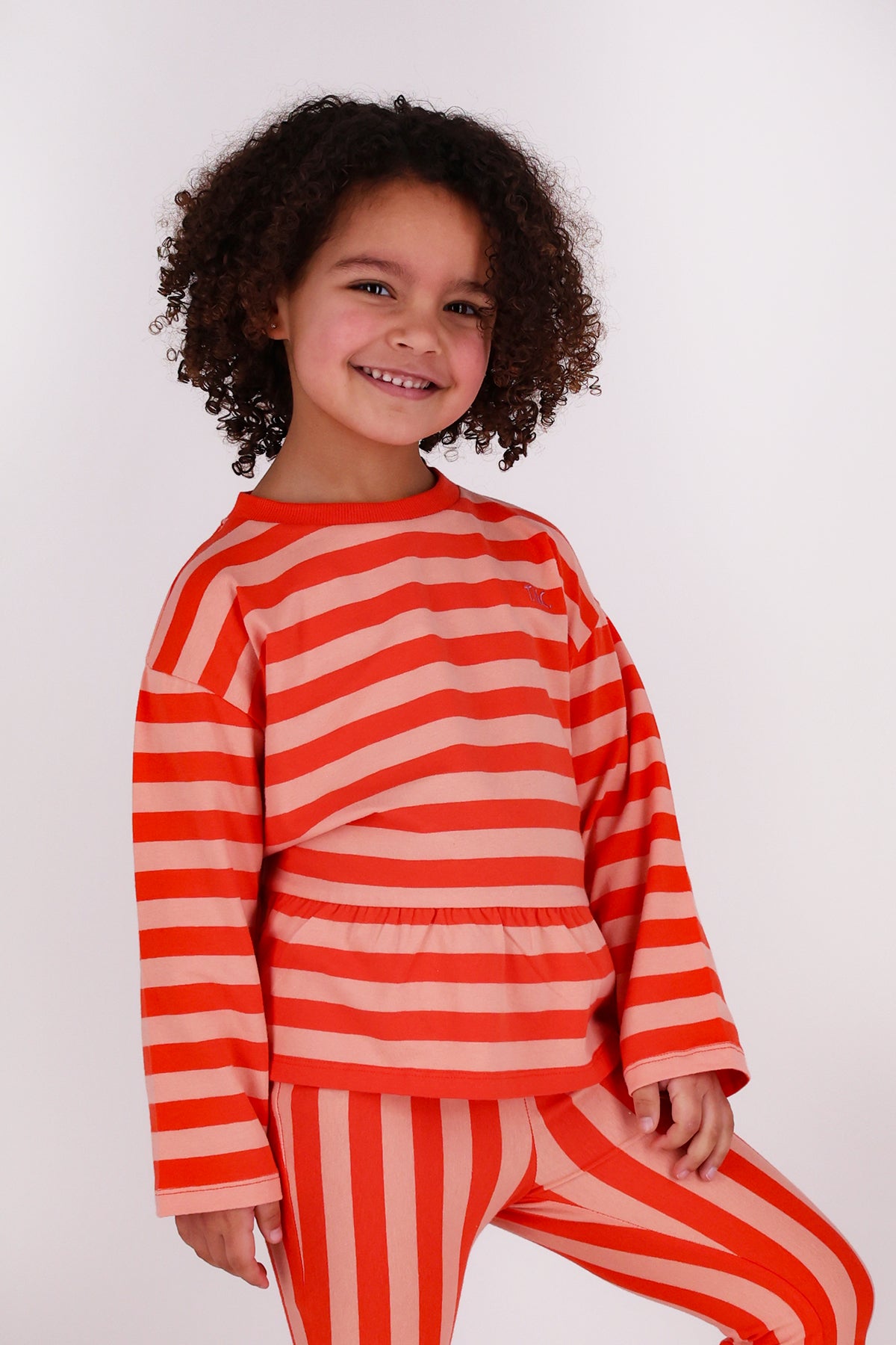 The New Chapter | T-Shirt Loua | Red Pink Stripes