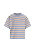 The New Chapter | T-Shirt Bo | Blue Beige Stripes