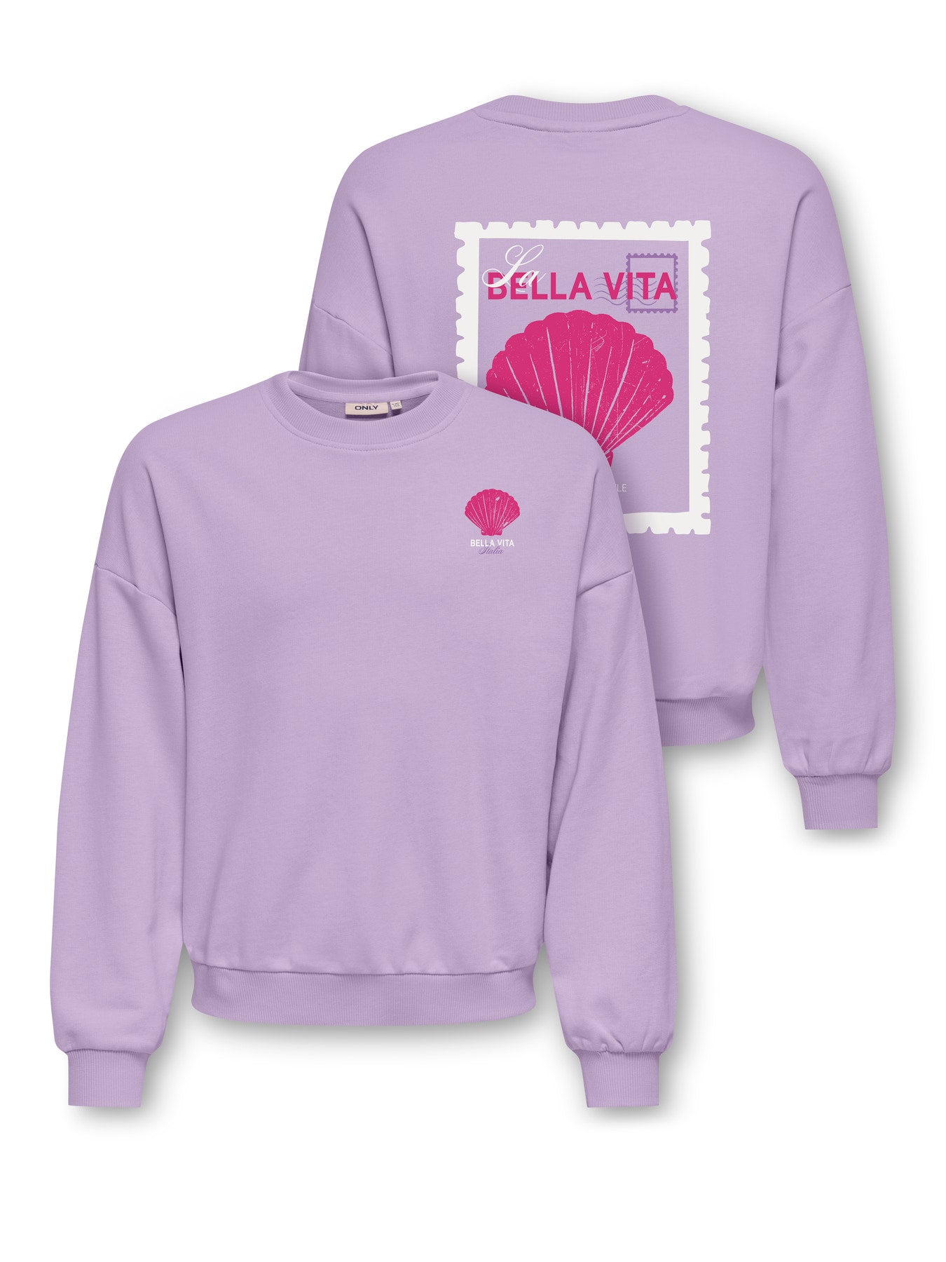 Kids Only | Kogkarlie Life is Loose | Sweatshirt Orchid Bloom