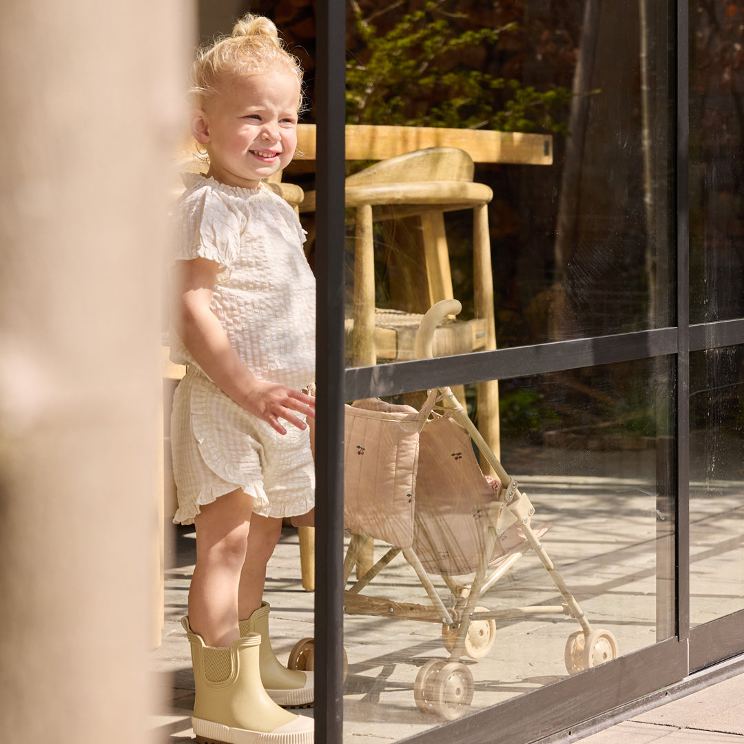 Dirkje | Girls Blouse | Sand