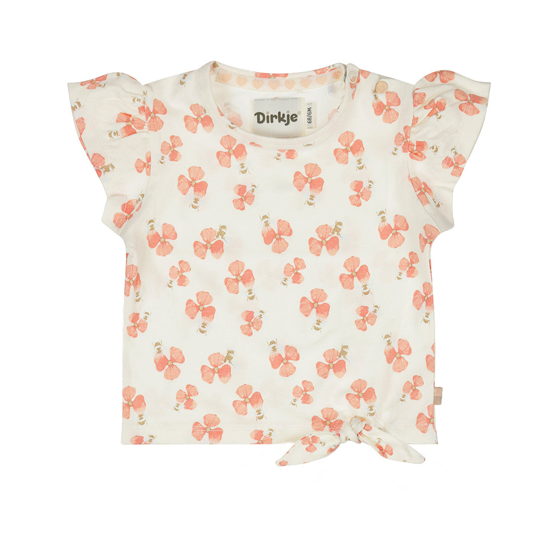 Dirkje | Girls T-Shirt | Flower Print