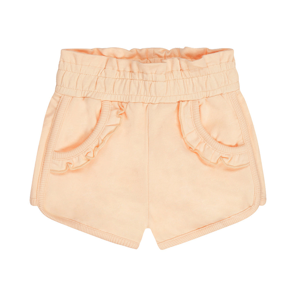 Dirkje | Girls Jogging Shorts | Peach