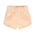 Dirkje | Girls Jogging Shorts | Peach