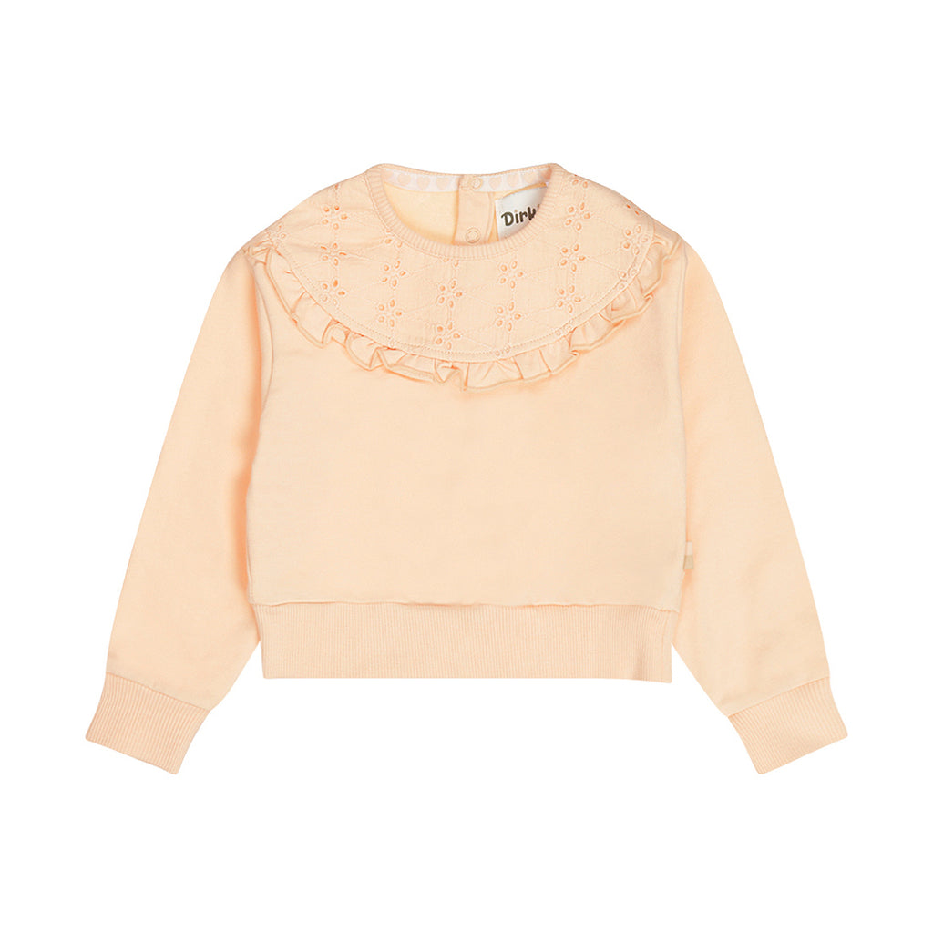Dirkje | Girls Sweater | Peach