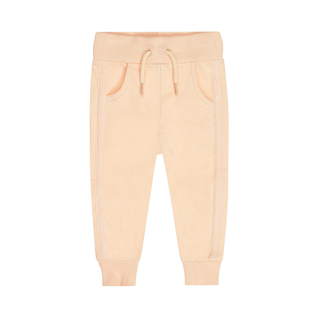 Dirkje | Girls Jogging Trousers | Peach