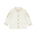 Dirkje | Girls Blouse | Sand Broderie