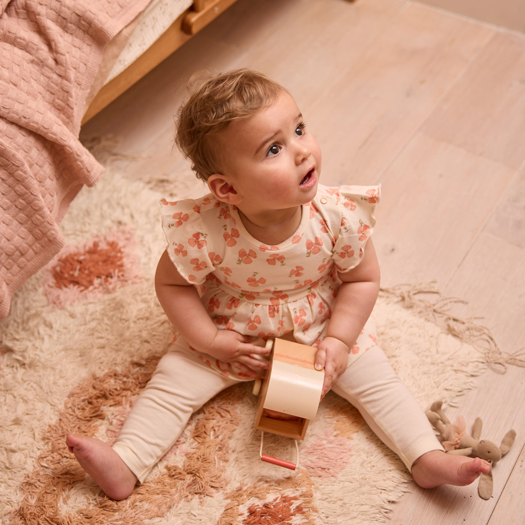 Dirkje | 3-pak Leggings | Peach