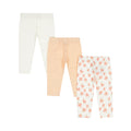 Dirkje | 3-pak Leggings | Peach