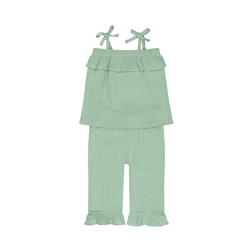 Dirkje | 2-piece-set | Aqua Green