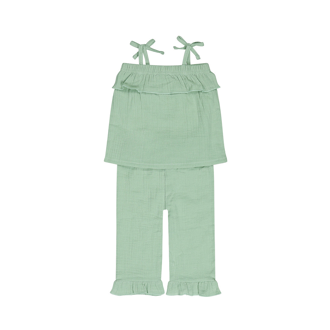Dirkje | 2-piece-set | Aqua Green