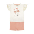 Dirkje | 2-delige set | Flamingo