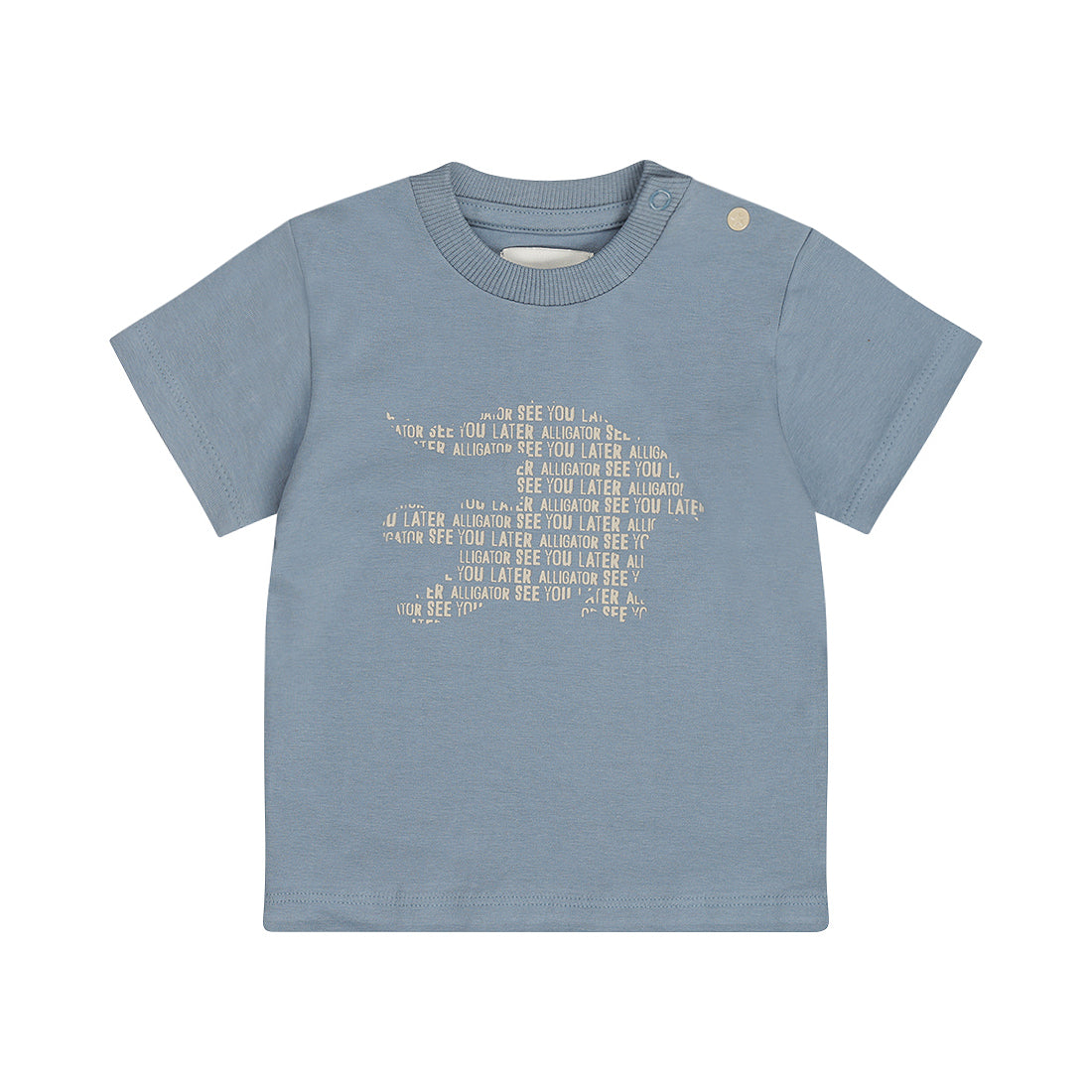 Dirkje | T-Shirt | Blue Croc