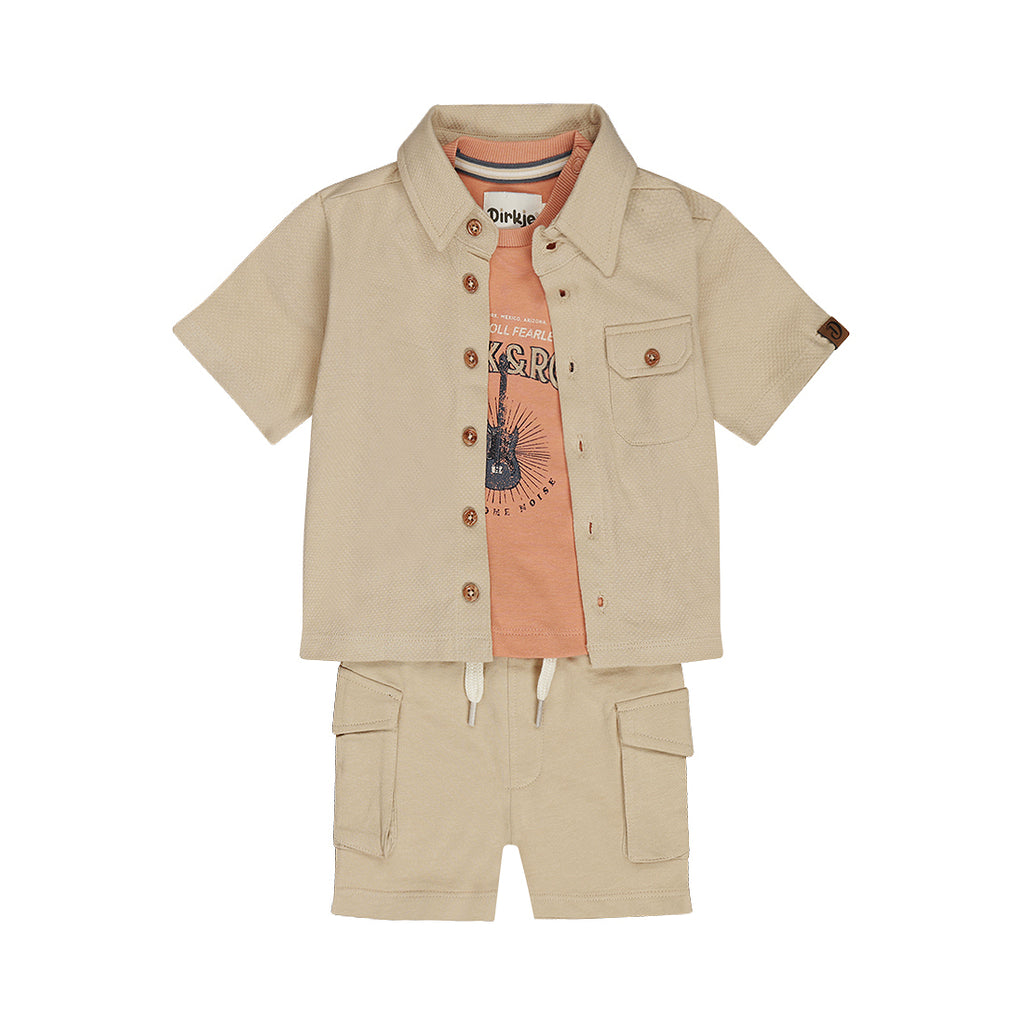 Dirkje | 3-delige set | Sand/Peach