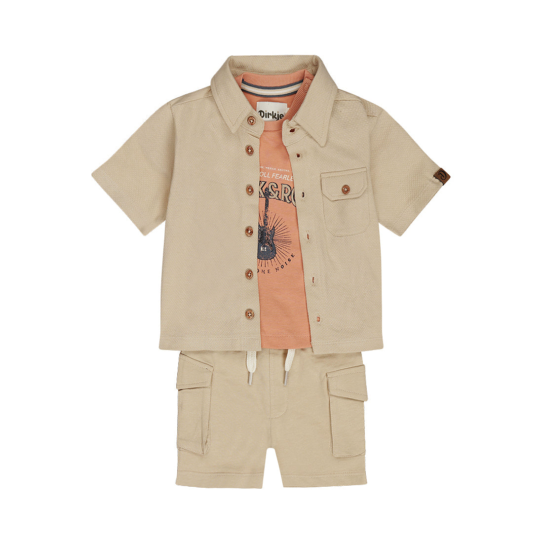 Dirkje | 3-delige set | Sand/Peach