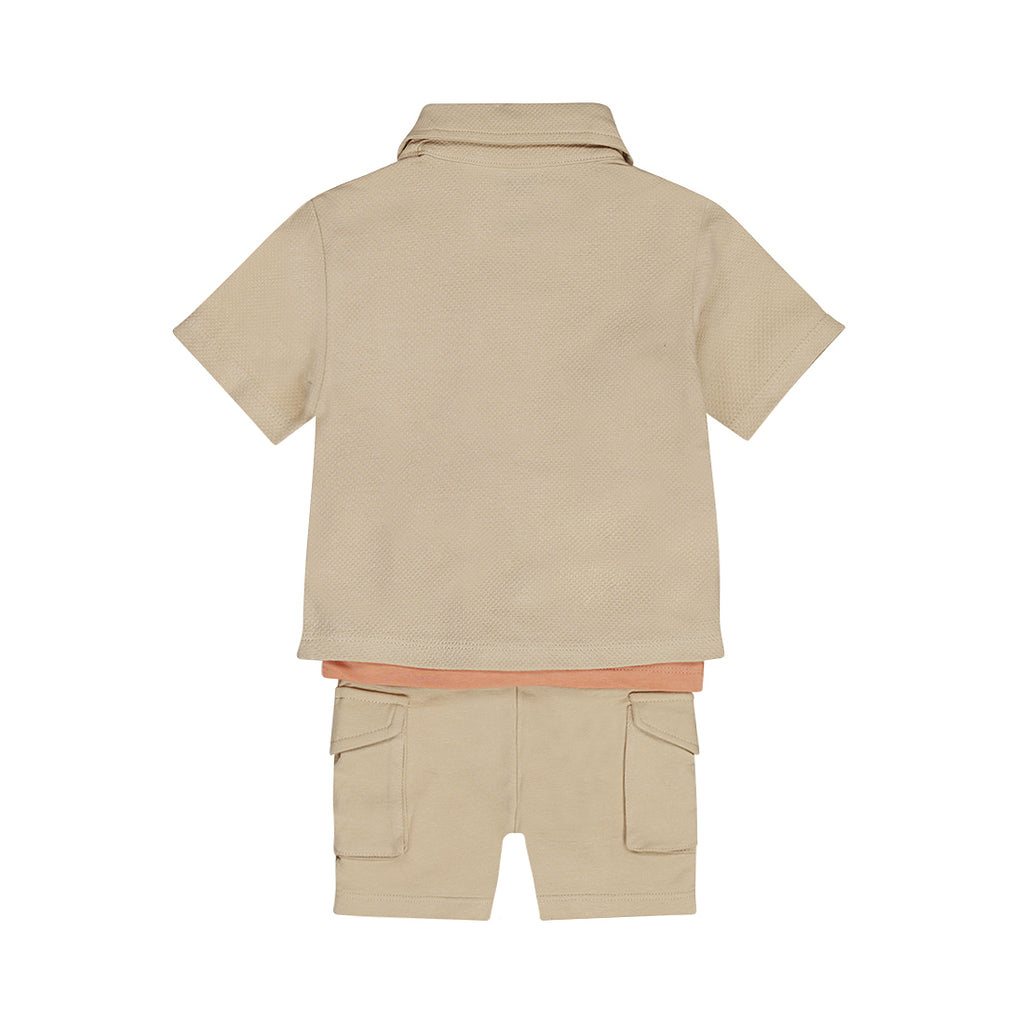 Dirkje | 3-delige set | Sand/Peach