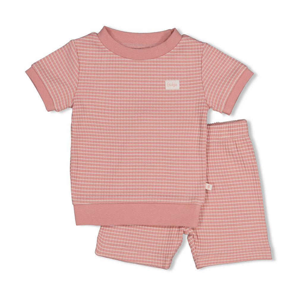 Feetje | Summer Special Wafel Shortama | Mauve